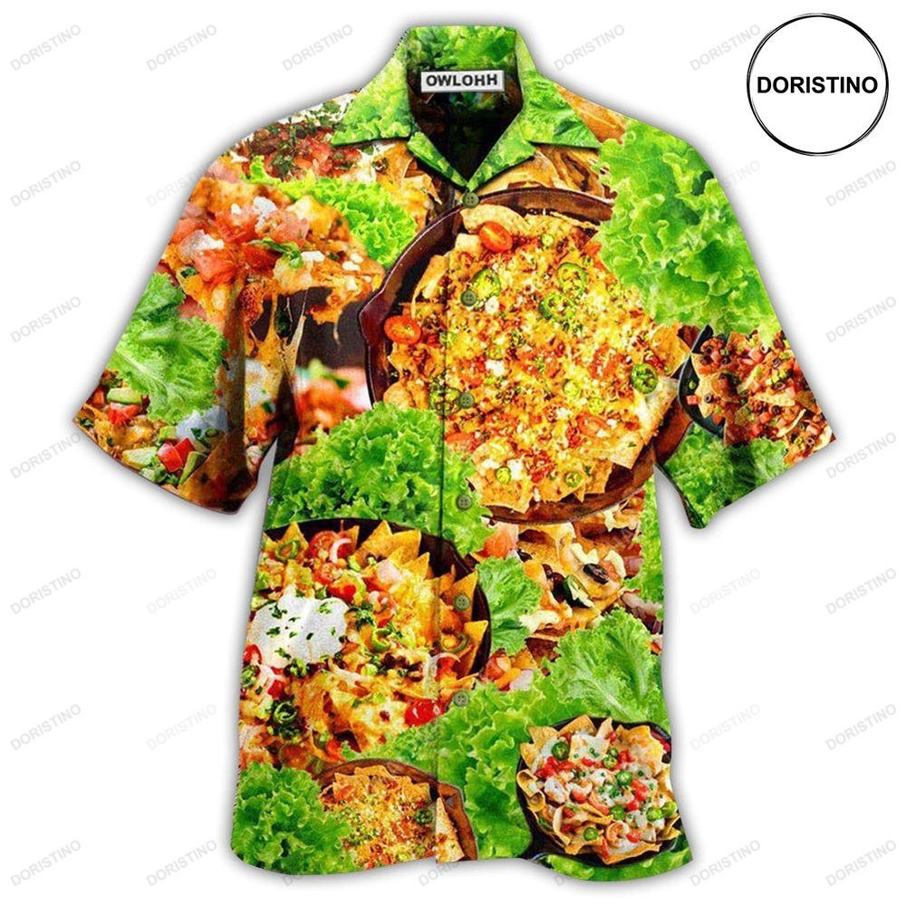 Food More Nachos Por Favor Delicious Limited Edition Hawaiian Shirt