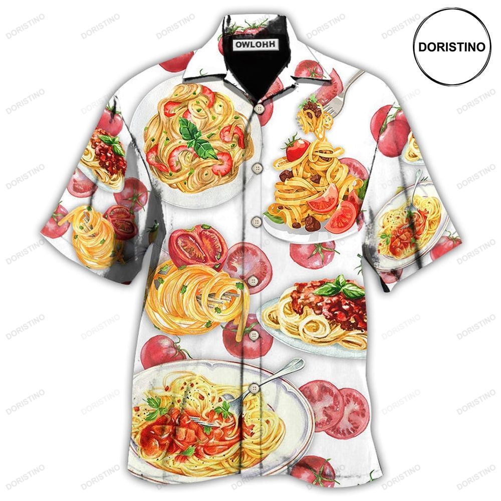 Food Pasta Make Me Happy Delicious Meal Limited Edition Hawaiian Shirt