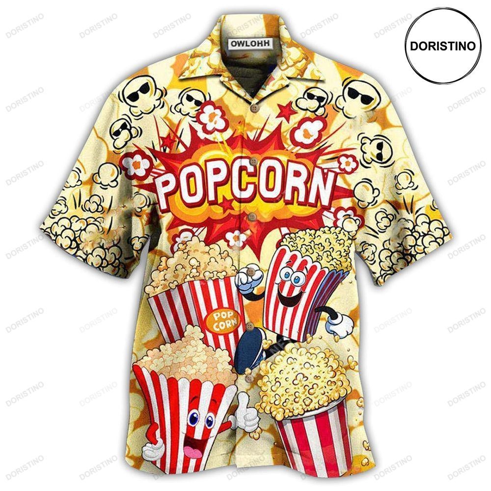 Food Popcorn Is Always The Answer Bang Awesome Hawaiian Shirt
