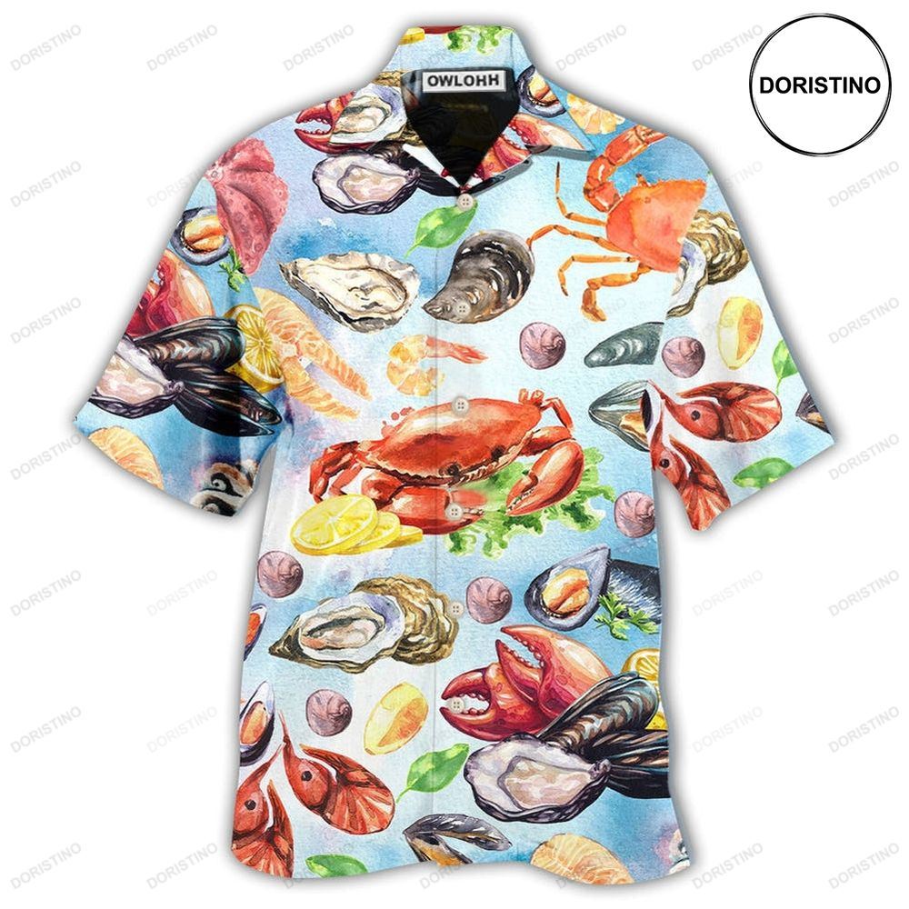 Food Seafood Basic Limited Edition Hawaiian Shirt