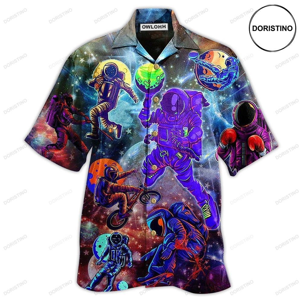 Galaxy Discover Awesome Hawaiian Shirt