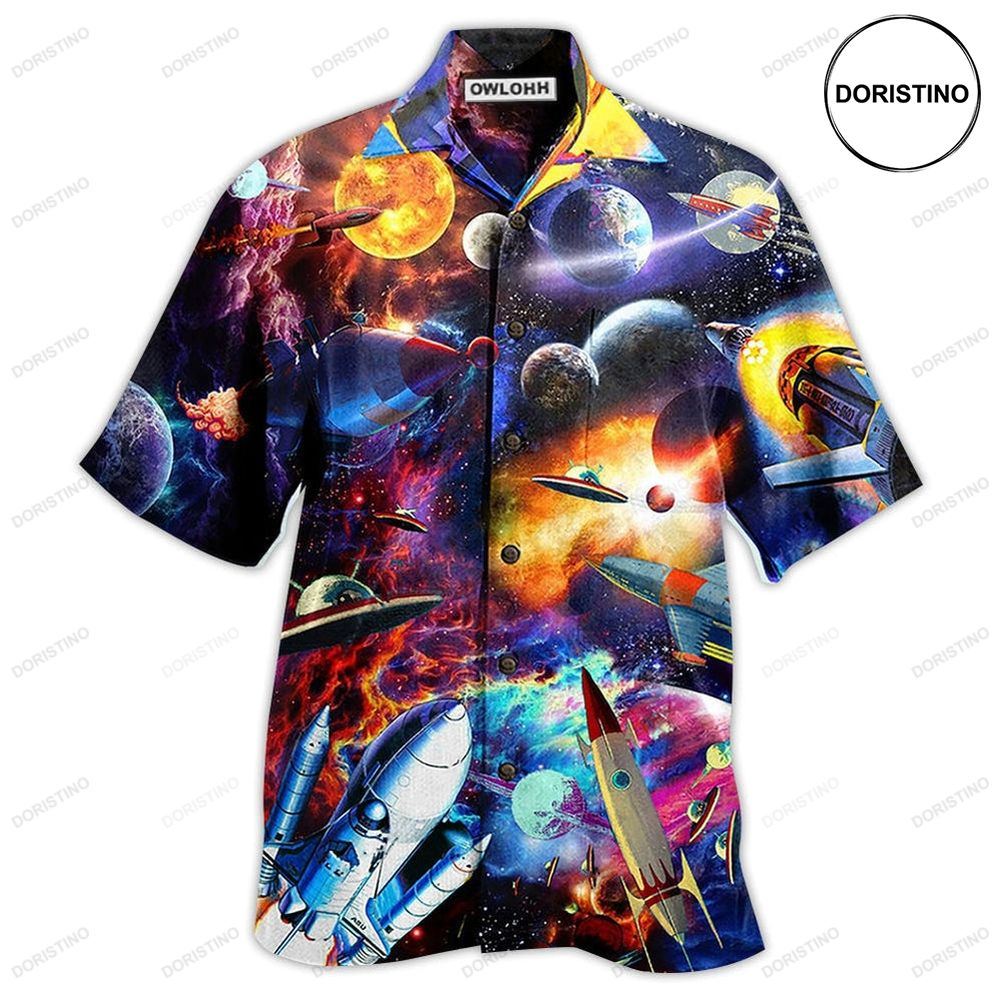 Galaxy War And Peace Awesome Hawaiian Shirt