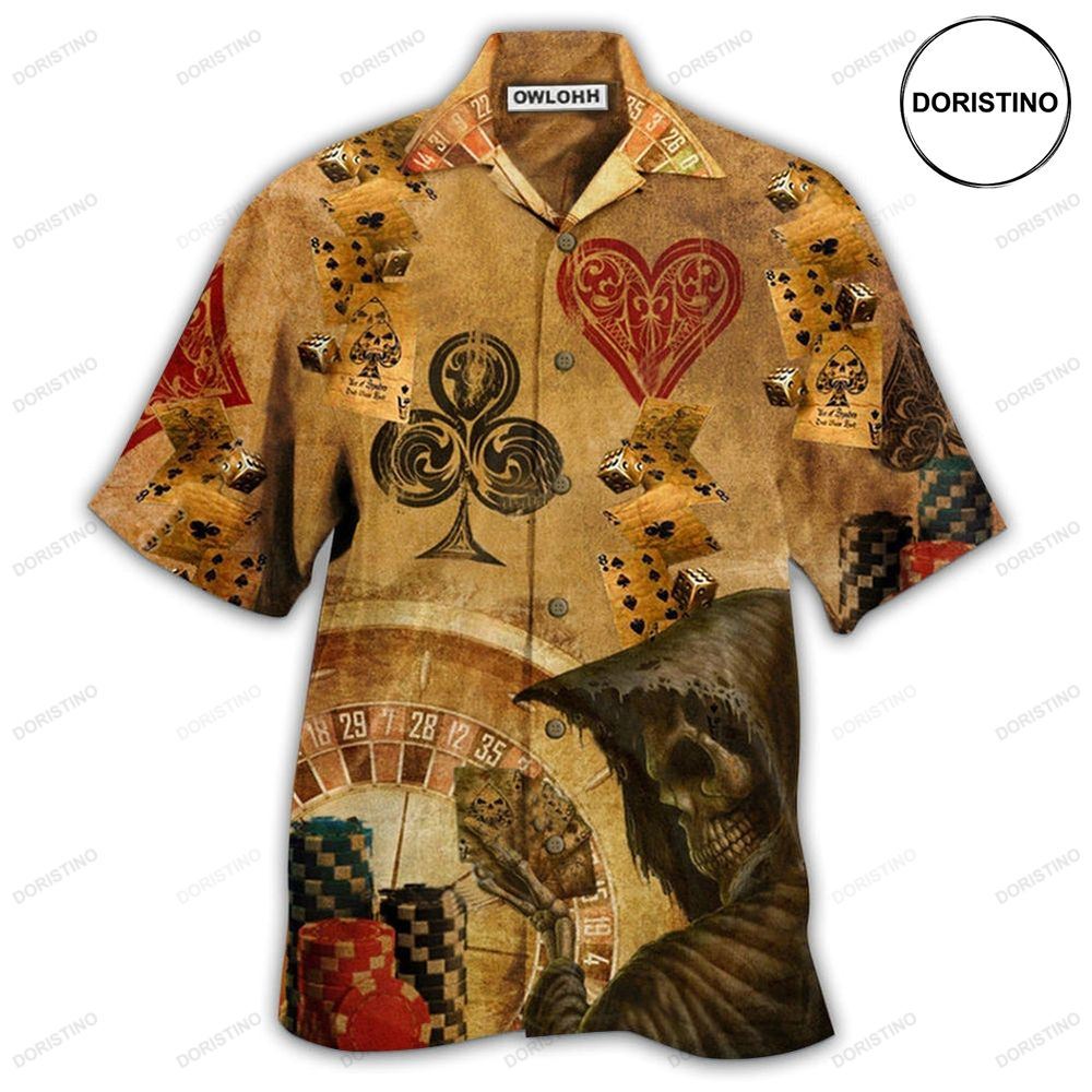 Gambling Dead Mans Hand Limited Edition Hawaiian Shirt