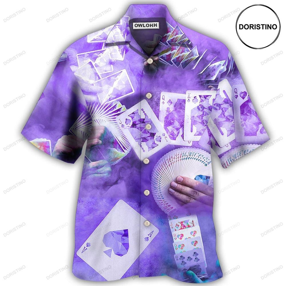 Gambling Purple Limited Edition Hawaiian Shirt