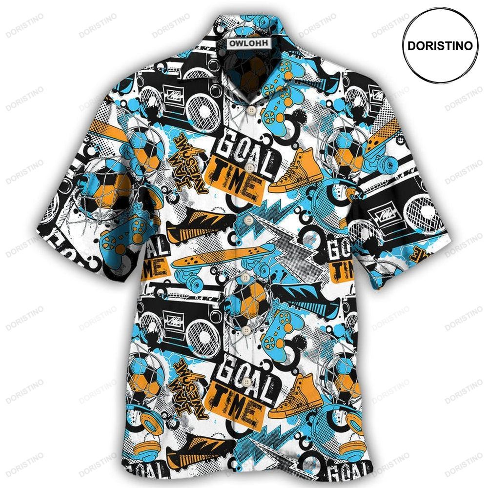 Game Goal Time Passion Awesome Hawaiian Shirt