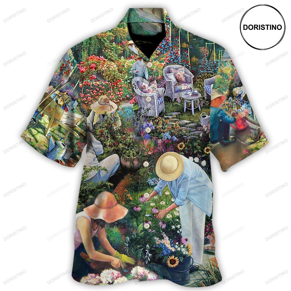 Gardening To Plant A Garden Is To Believe In Tomorrow Awesome Hawaiian Shirt