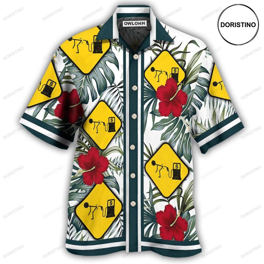 Gas Pump Get Screwed Funny Tropical Limited Edition Hawaiian Shirt