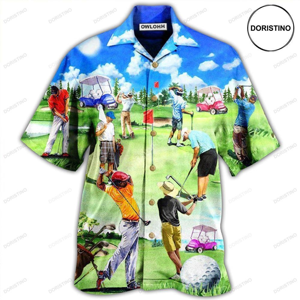 Golf Eat Sleep Golf Repeat Limited Edition Hawaiian Shirt