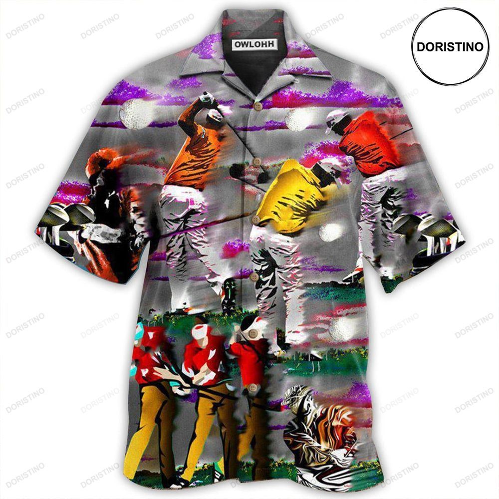 Golf Life Is A Game But Golfis Serious Limited Edition Hawaiian Shirt