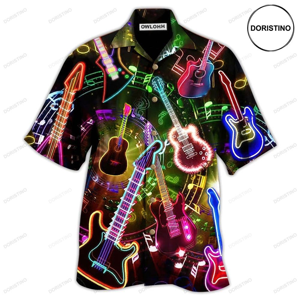 Guitar All You Need Is A Guitar Hawaiian Shirt