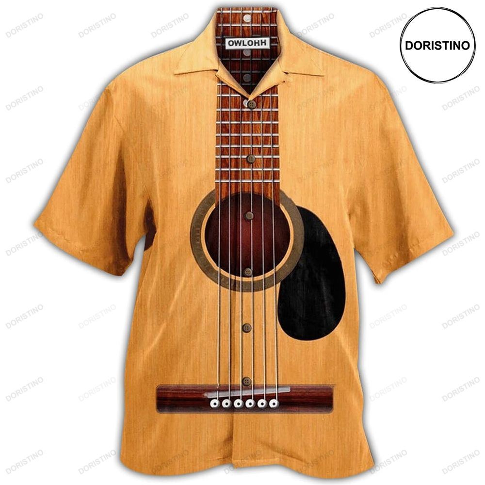 Guitar Amazing Music Basic Guitar Hawaiian Shirt