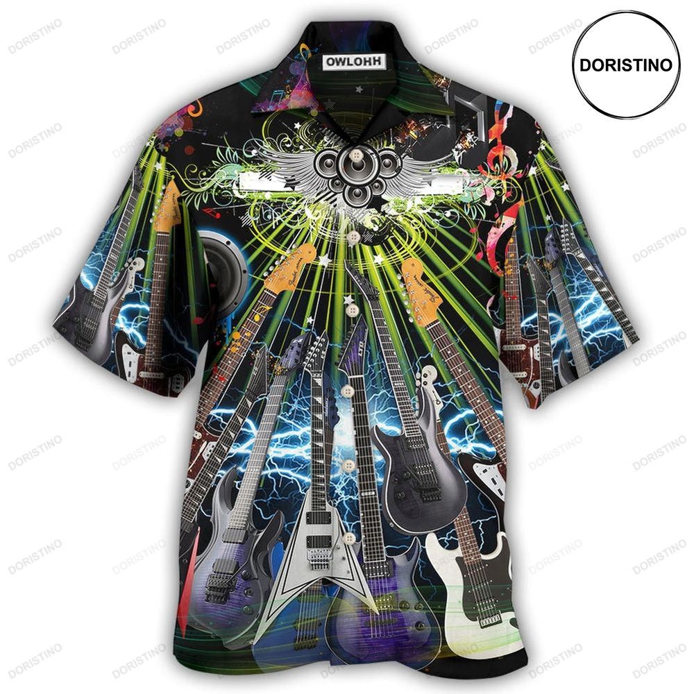 Guitar Life With Guitar Hawaiian Shirt