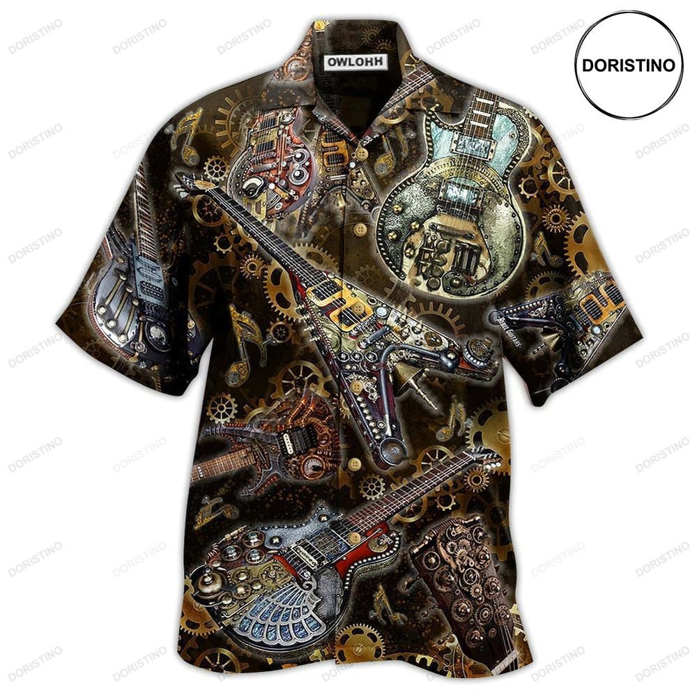 Guitar Machine Hawaiian Shirt