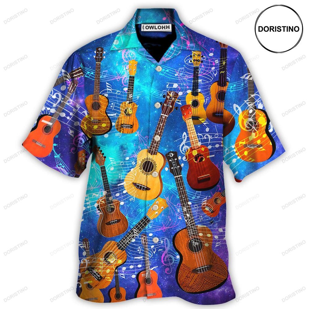 Guitar Ukulele Love Forever Hawaiian Shirt