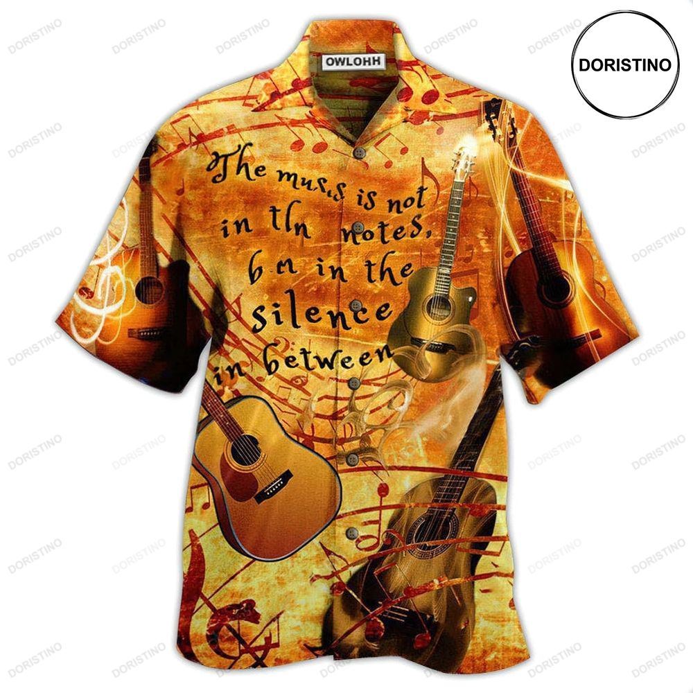 Guitar Vintage The Silence Hawaiian Shirt