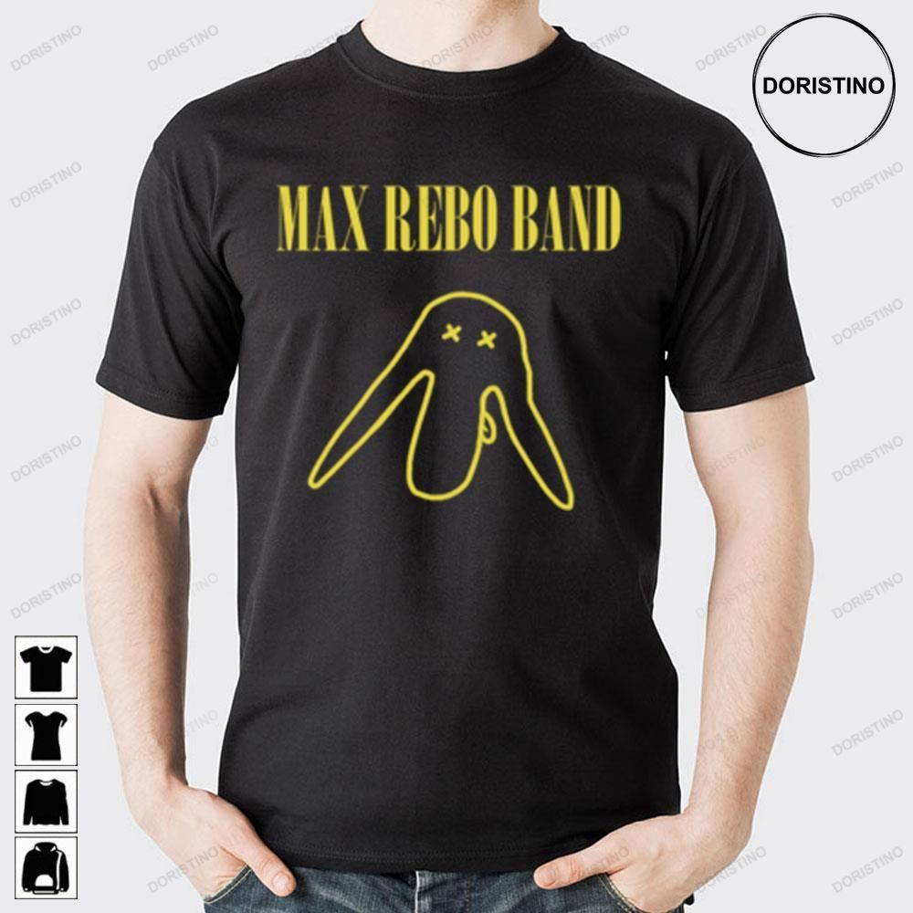 Max Rebo Band Nirvana Logo Limited Edition T-shirts