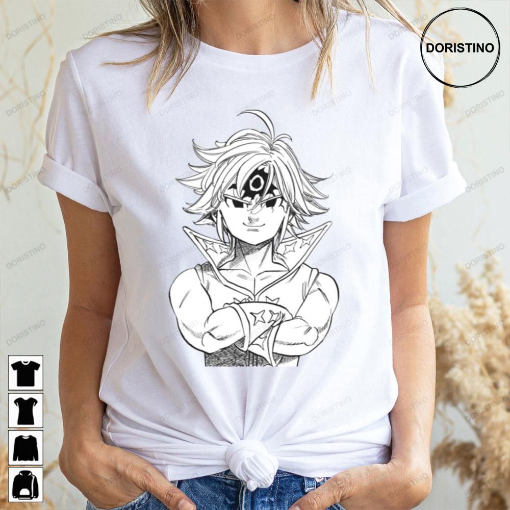 Meliodas Leader Of The 10 Commandments Seven Deadly Sins Limited Edition T-shirts