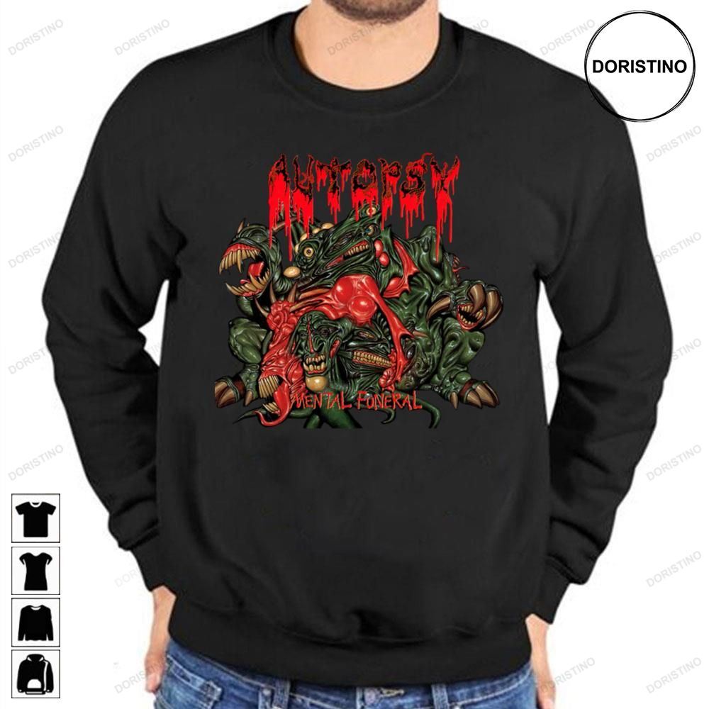 Mental Funeral Autopsy Limited Edition T-shirts
