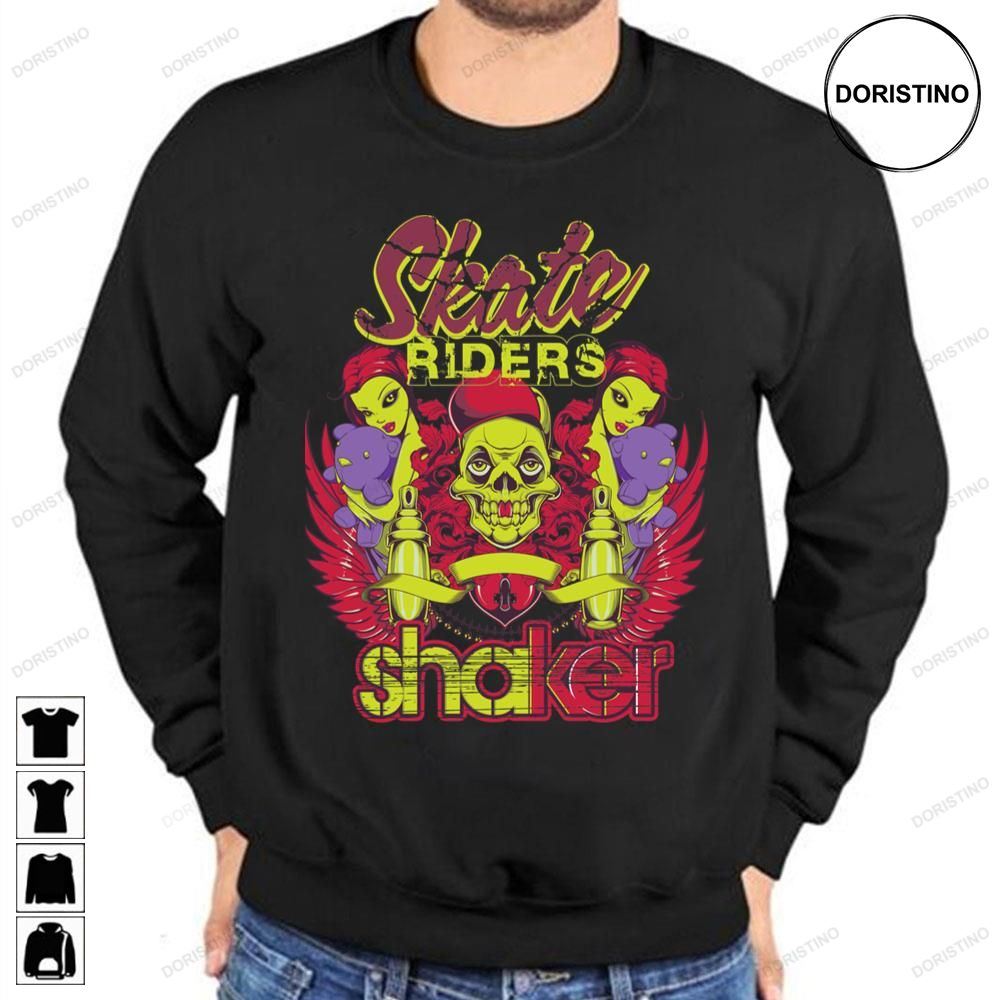Skate Riders Shaker Awesome Shirts