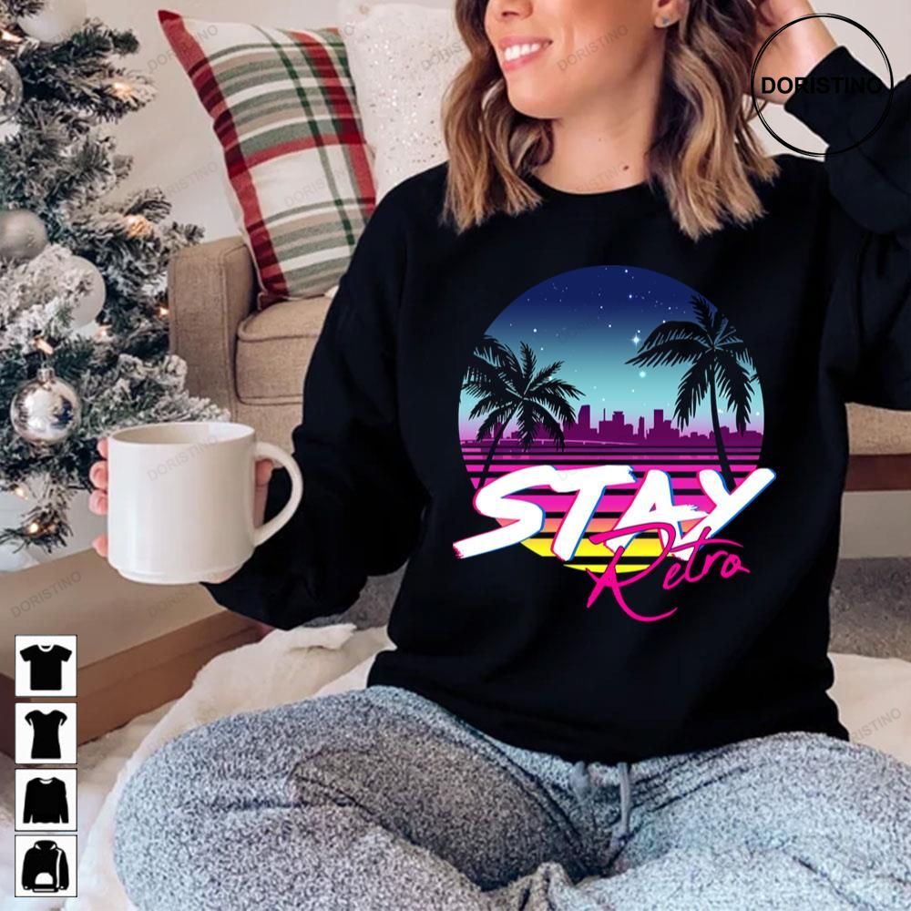 Stay Retro Synthwave Nights Carl Cox Limited Edition T-shirts