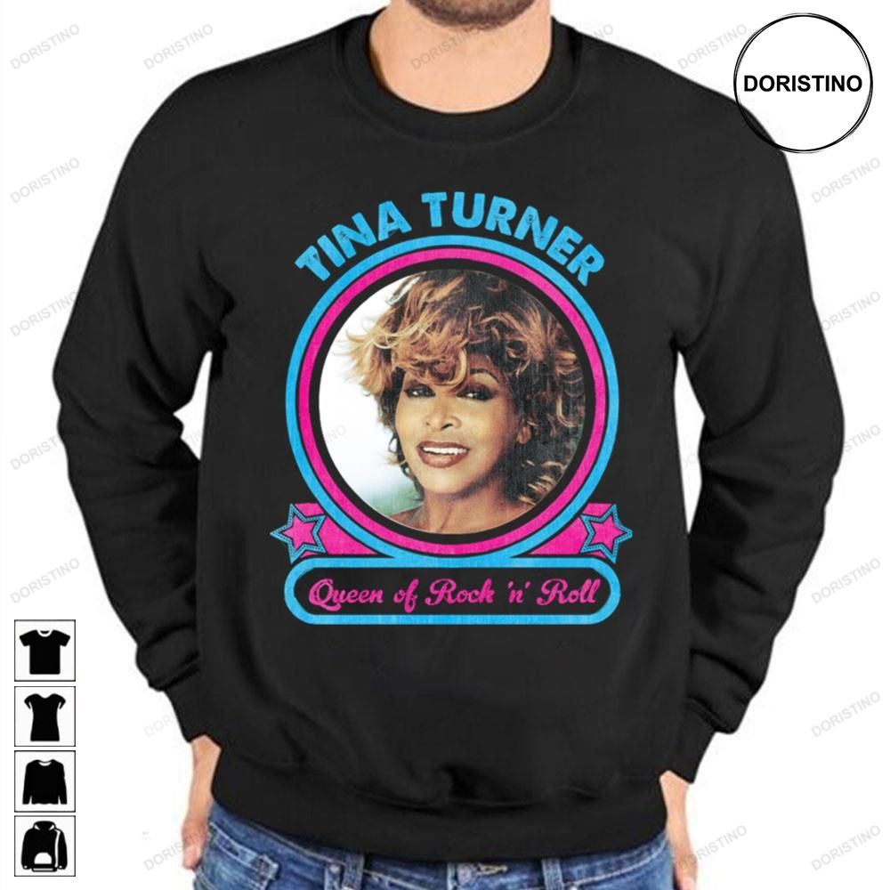 Queen Of Rock A Roll Tina Turner Awesome Shirts