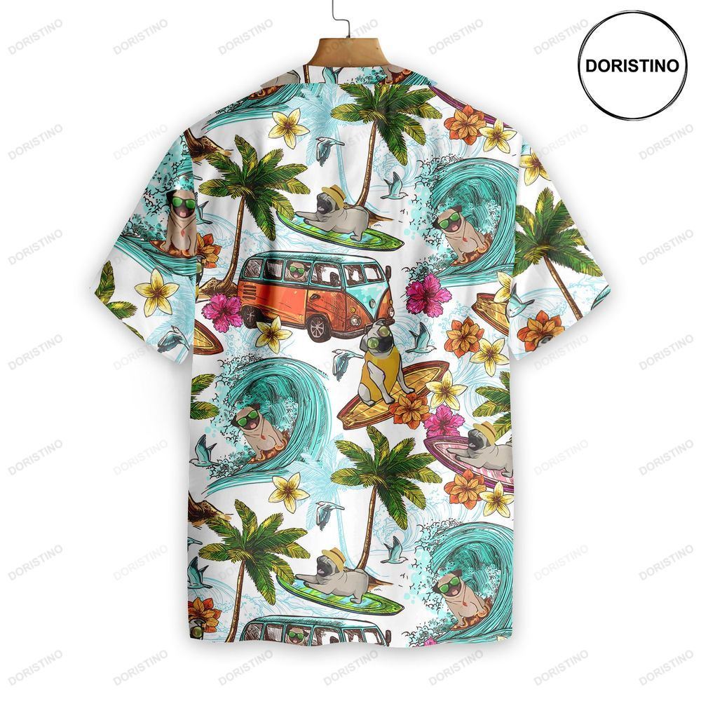 Beach Pugs Limited Edition Hawaiian Shirt
