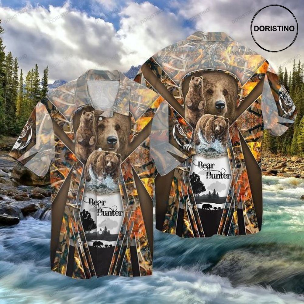 Bear Hunting Limited Edition Hawaiian Shirt