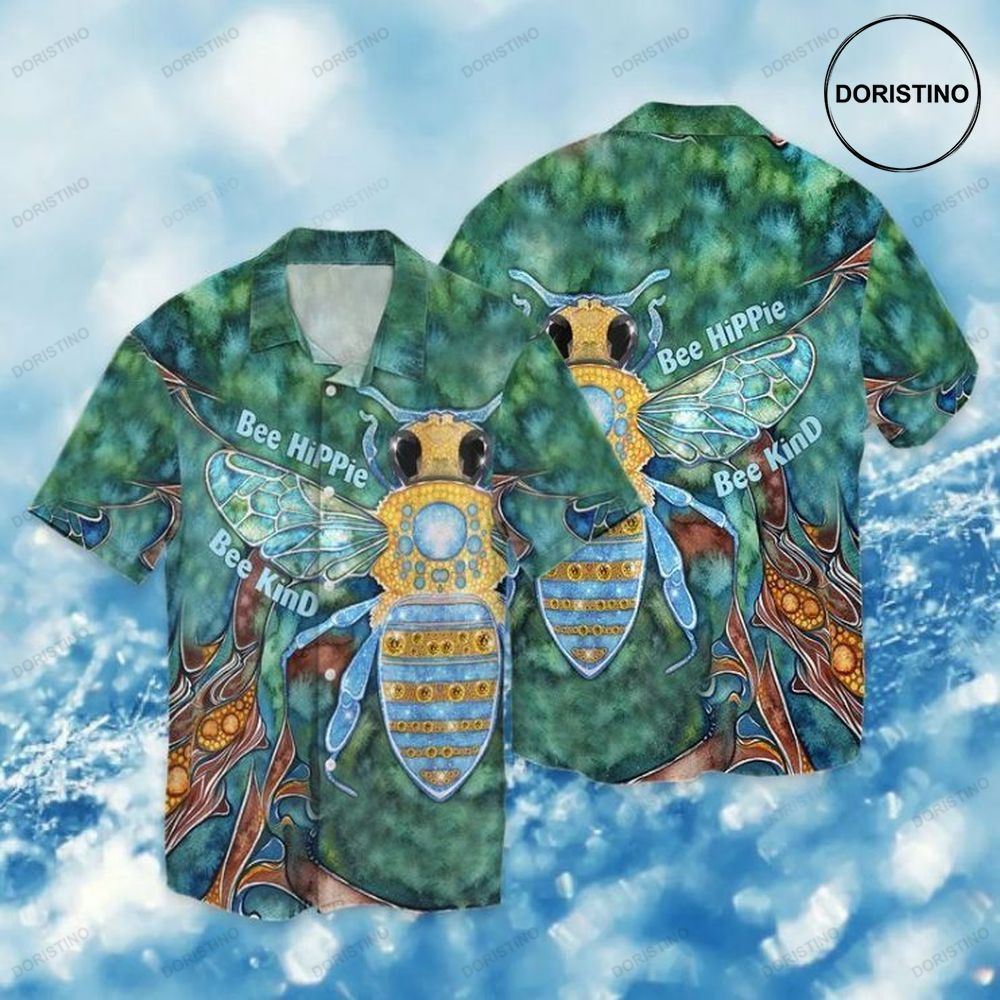 Bee Hippie Bee Kind Limited Edition Hawaiian Shirt