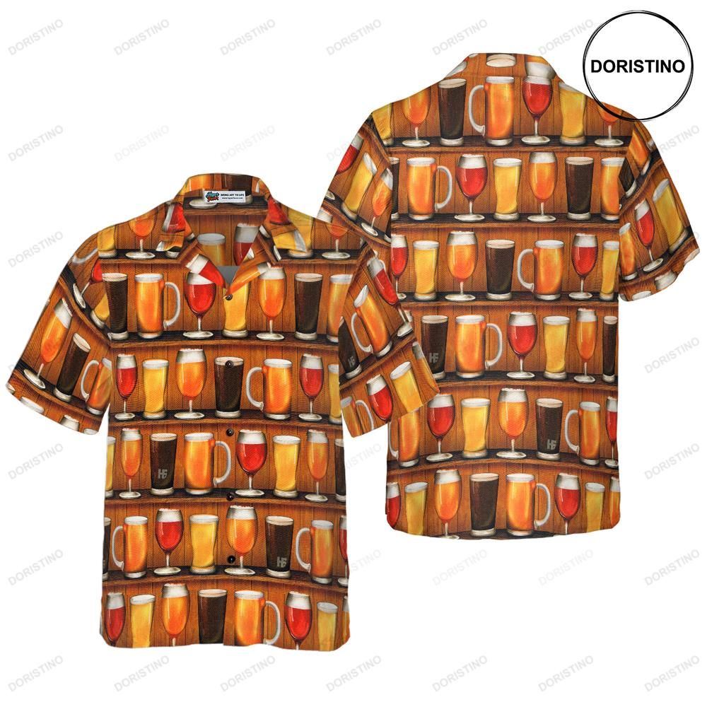 Beer Mugs Awesome Hawaiian Shirt