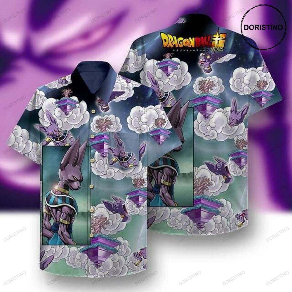 Beerus Dragon Ball Z Limited Edition Hawaiian Shirt