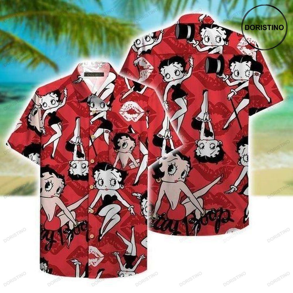 Betty Boop Awesome Hawaiian Shirt