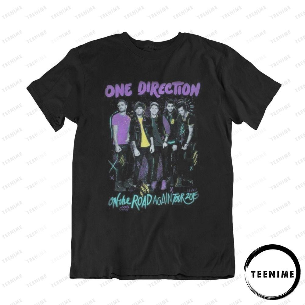 One Direction On The Road Again Tour 2015 Teenime Trending Shirt