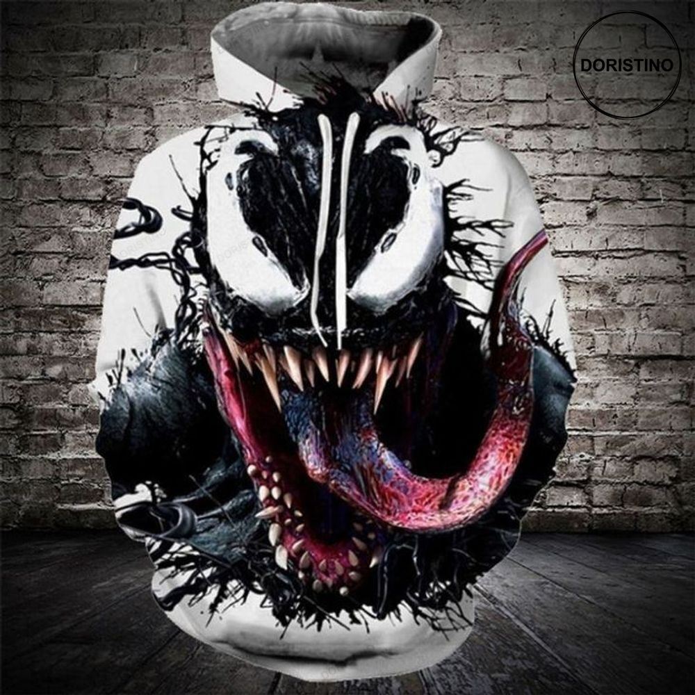 Venom Spiderman Marvel V3 Limited Edition 3d Hoodie