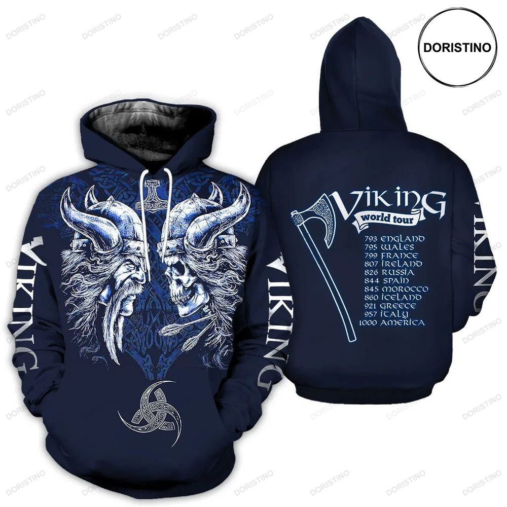 Viking All Over Limited Edition 3d Hoodie