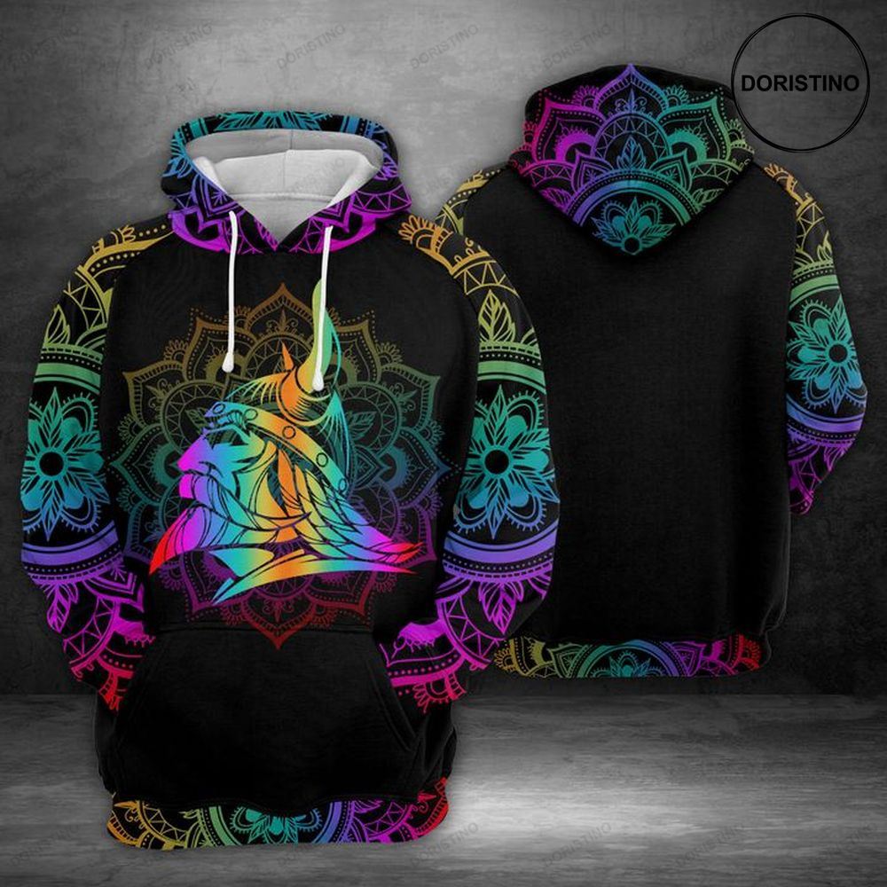 Viking Head Limited Edition 3d Hoodie