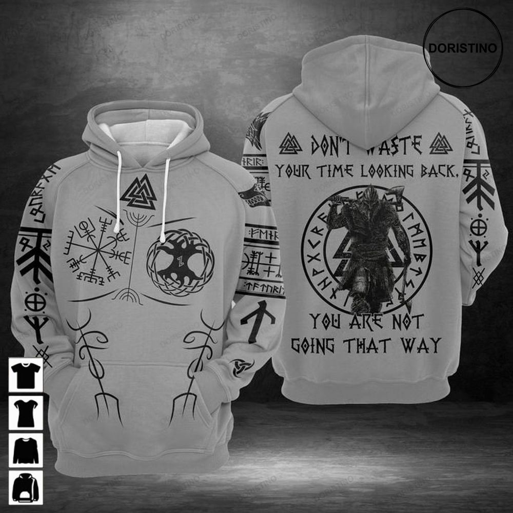 Viking Warrior All Over Print Hoodie