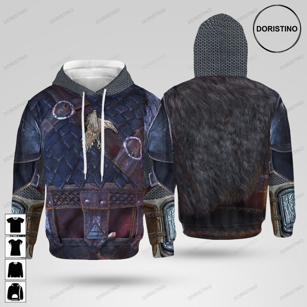 Vikings Armor Limited Edition 3d Hoodie