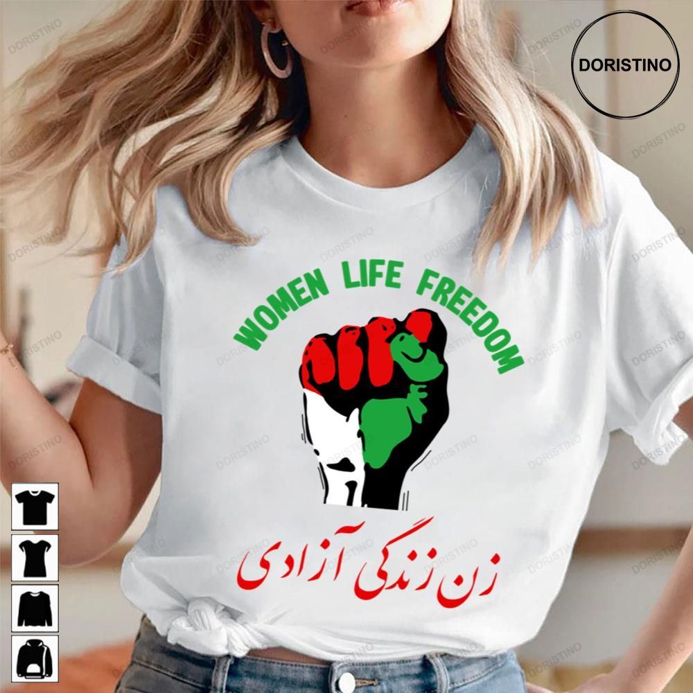 Woman Life Freedom Iran Zan Zendegi Azadi Persian Awesome Shirts