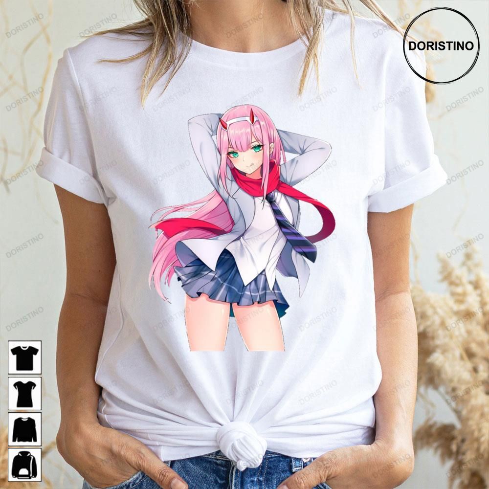 Dancing Girl Zero Two Darling In The Franxx Awesome Shirts