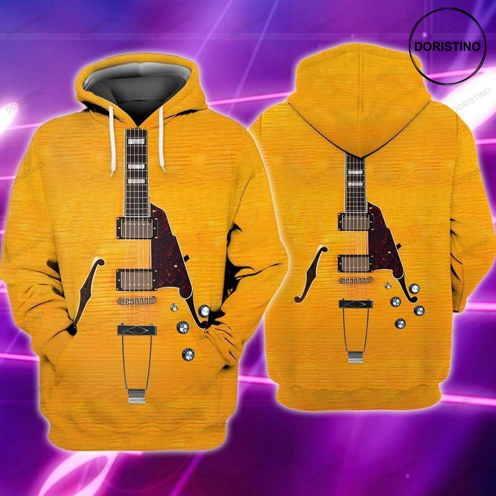 Electric Guitar All Over Print Hoodie