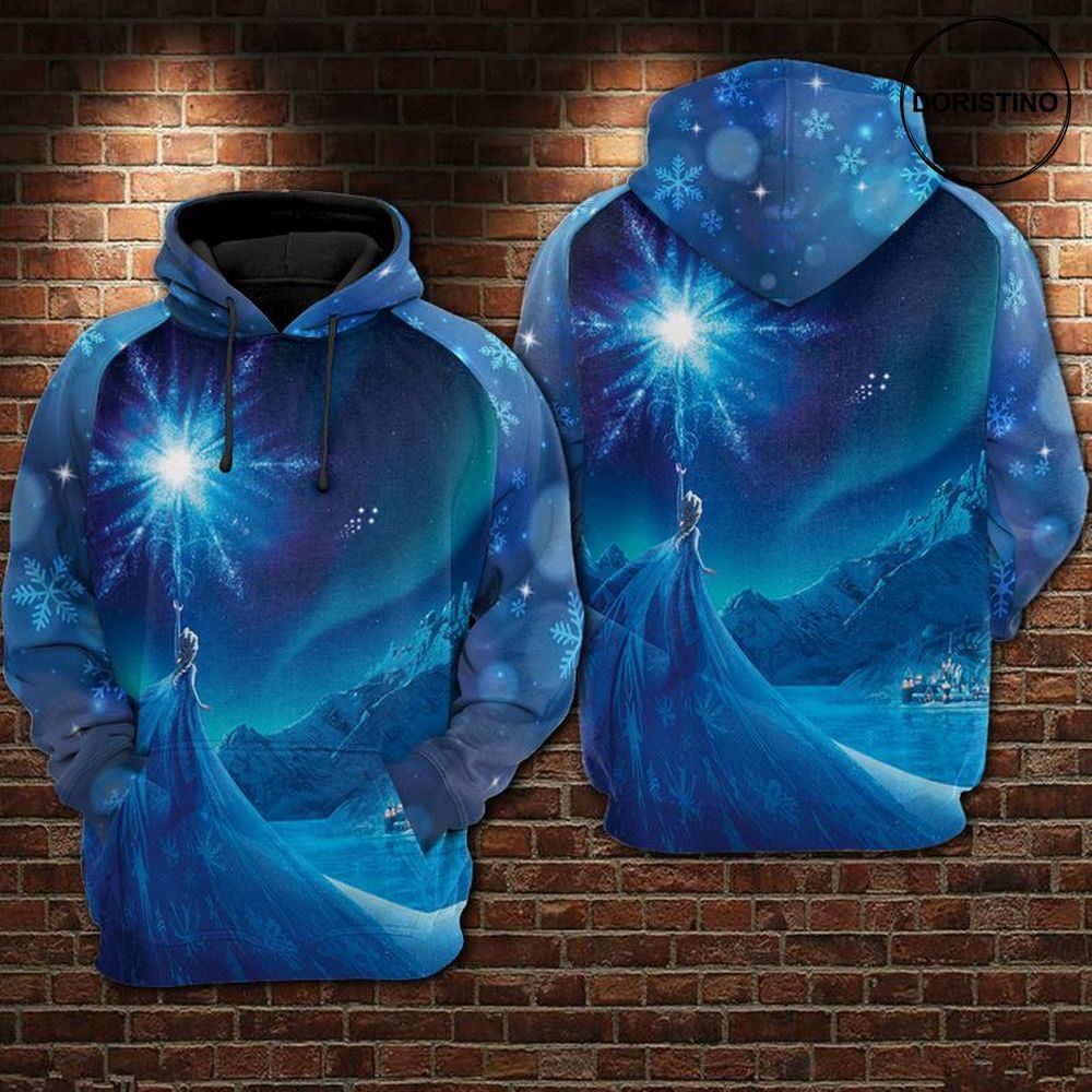 Elsa Frozen Awesome 3D Hoodie