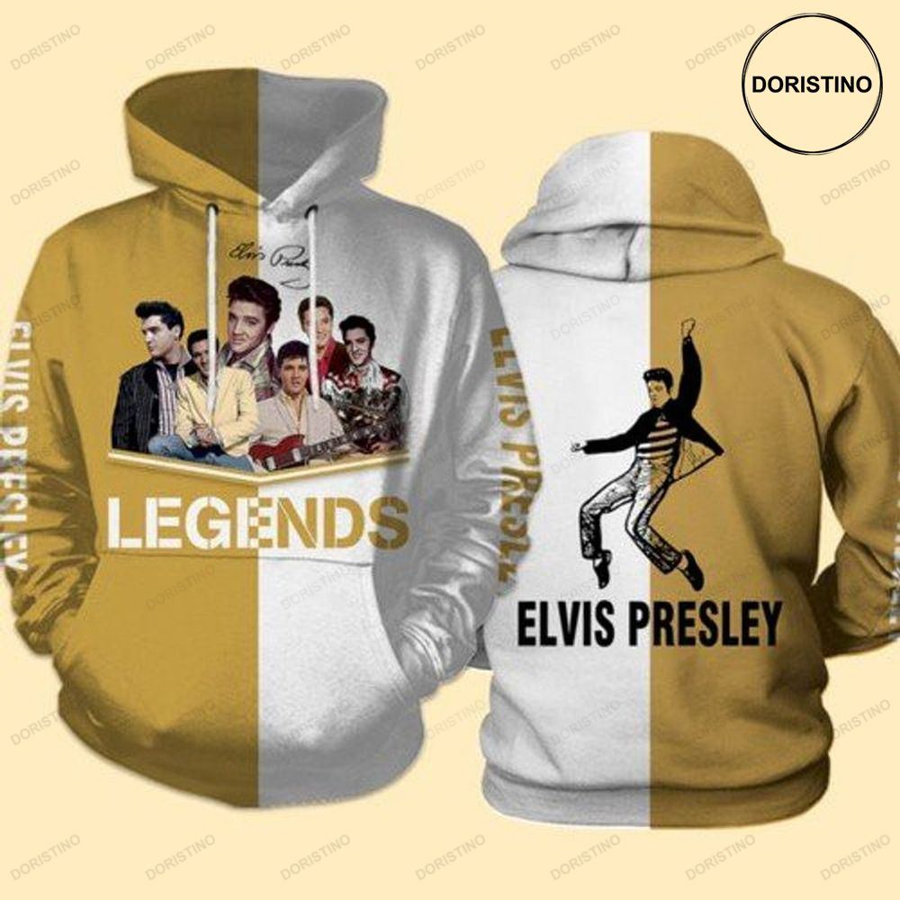 Elvis Presley Legends Awesome 3D Hoodie