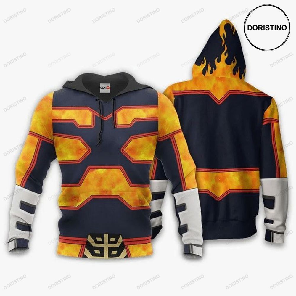 Endeavor Anime Manga My Hero Academia Awesome 3D Hoodie