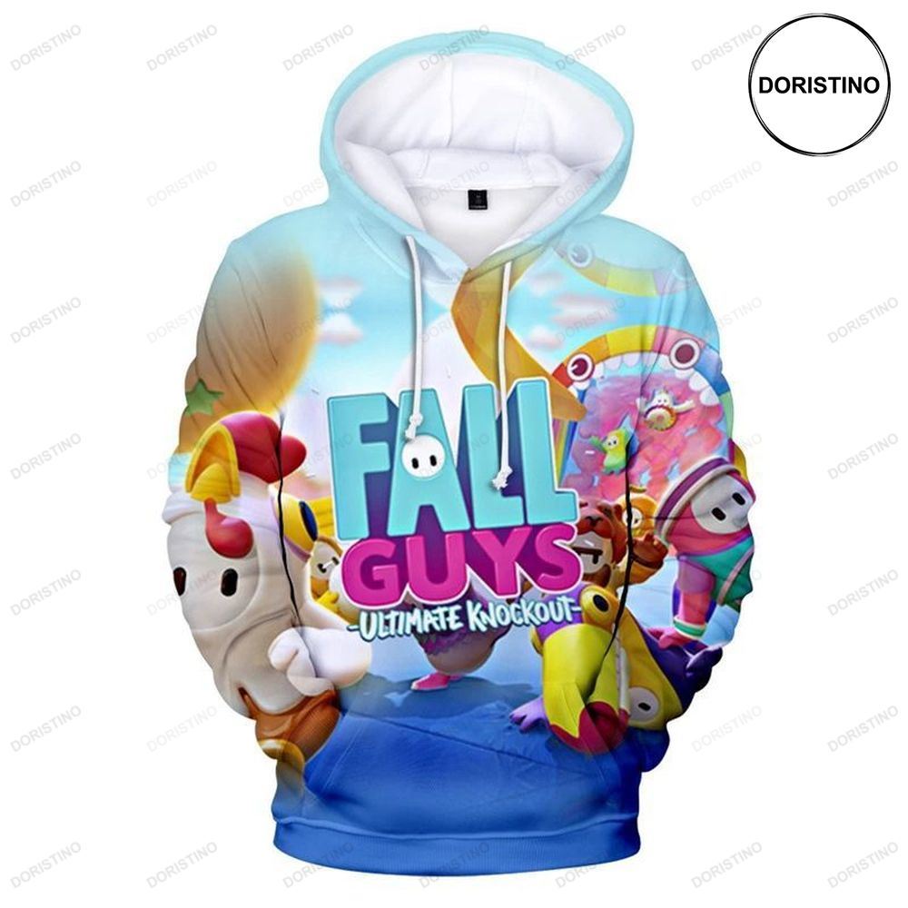 Fall Guys Cool Game Awesome 3D Hoodie