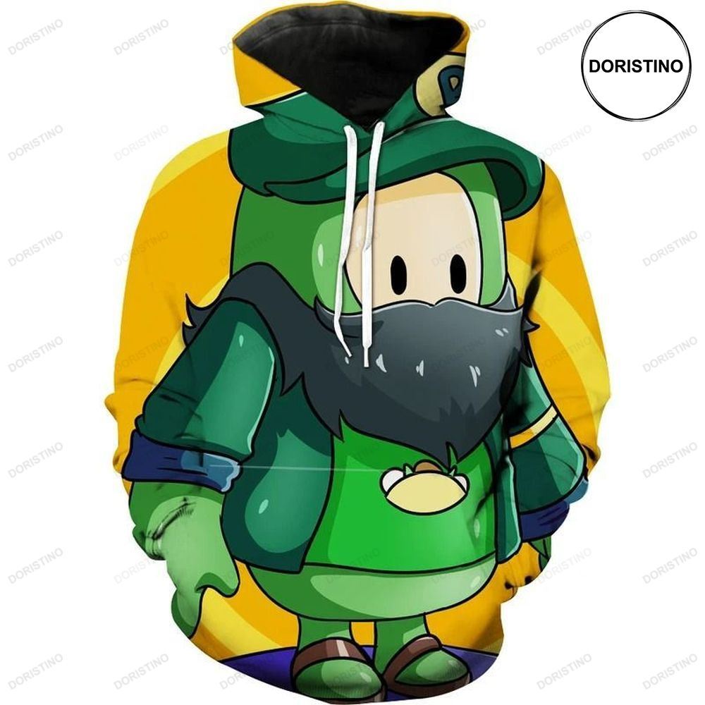 Fall Guys Crossover Limited Edition 3d Hoodie