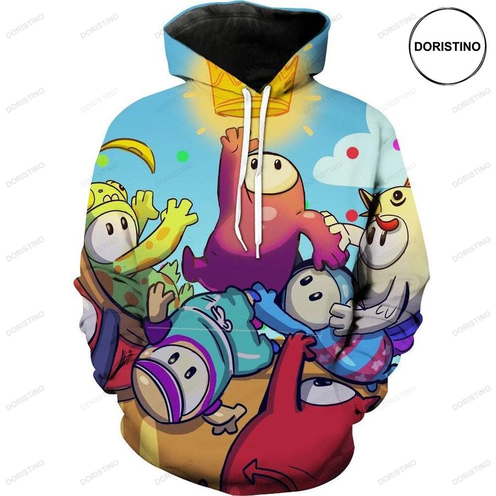Fall Guys Fall Guys Video Game Awesome 3D Hoodie