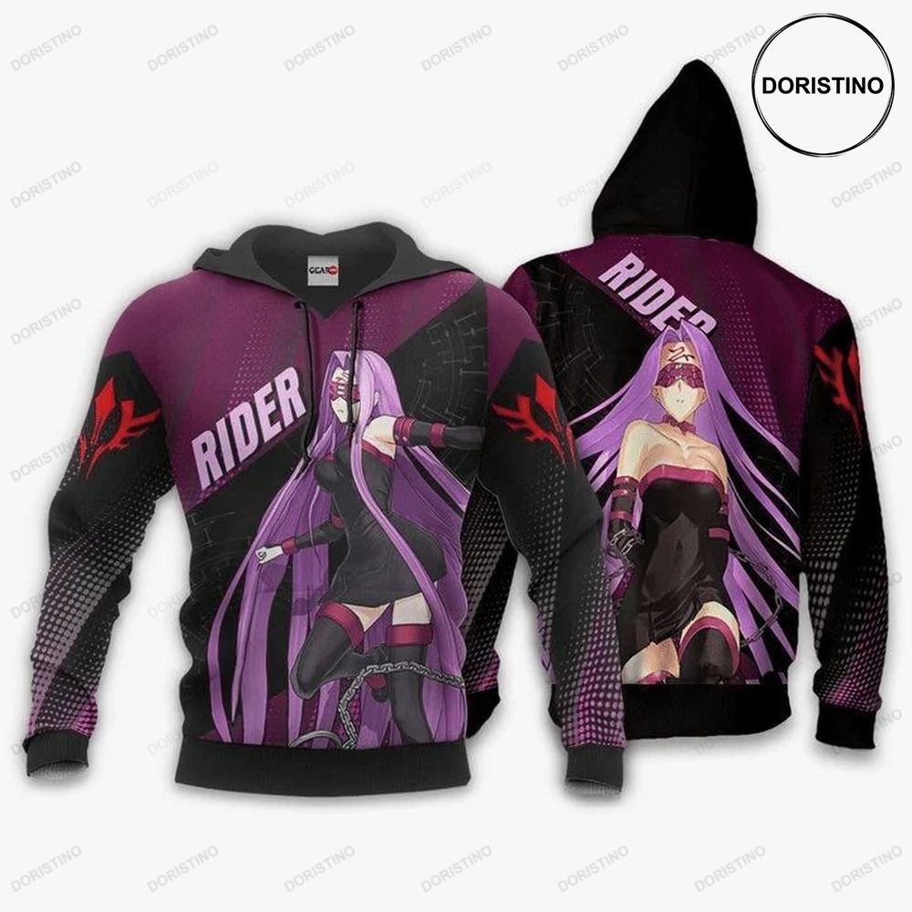 Fate Stay Night Rider Anime Manga Limited Edition 3d Hoodie