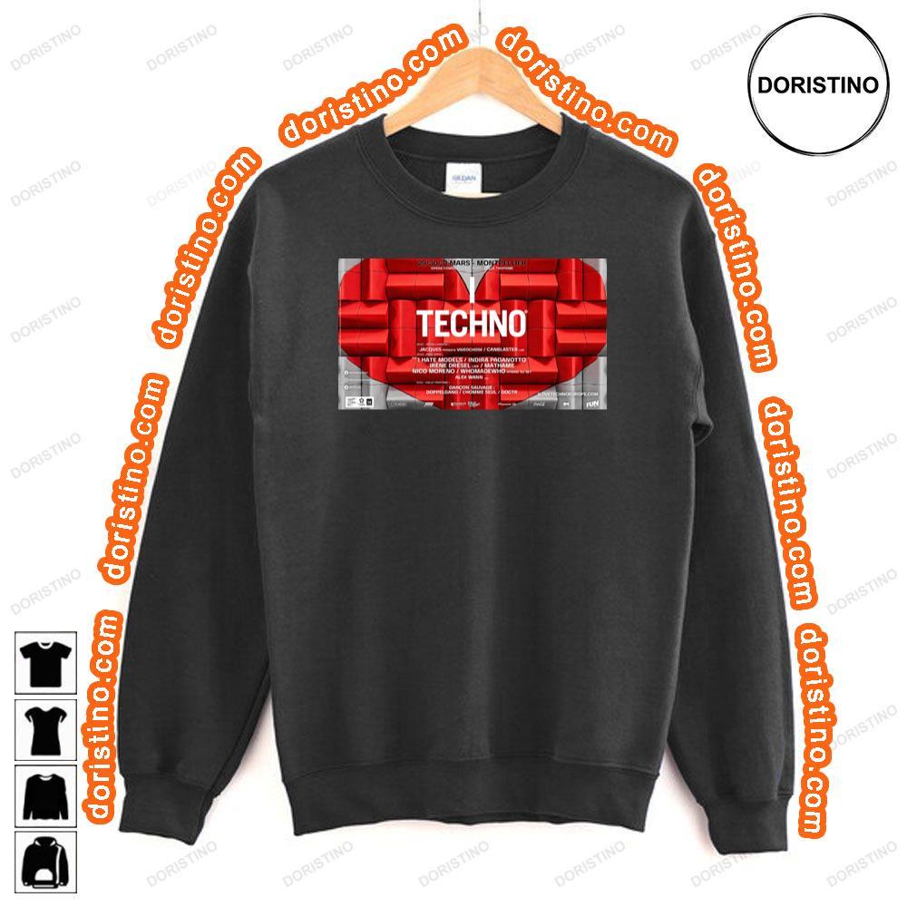 I Love Techno Europe 2024 Shirt