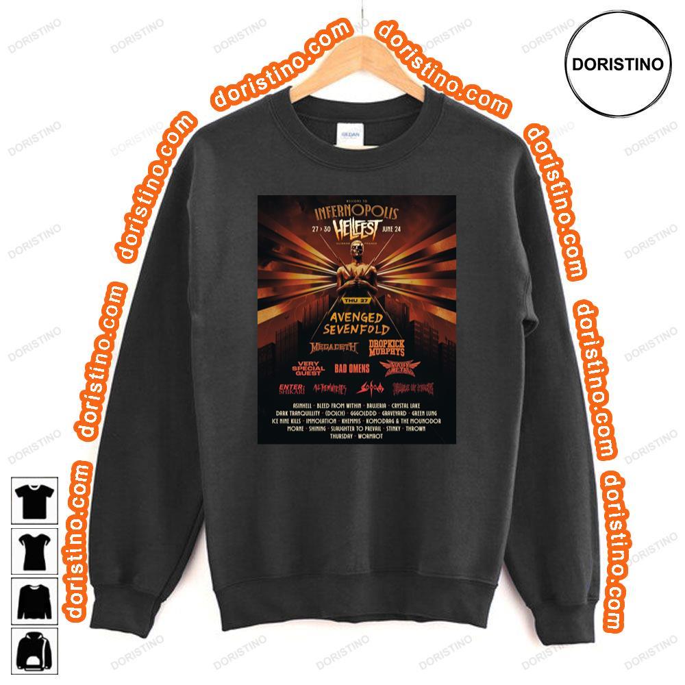 Infernopolis Hellfest 2024 Tshirt