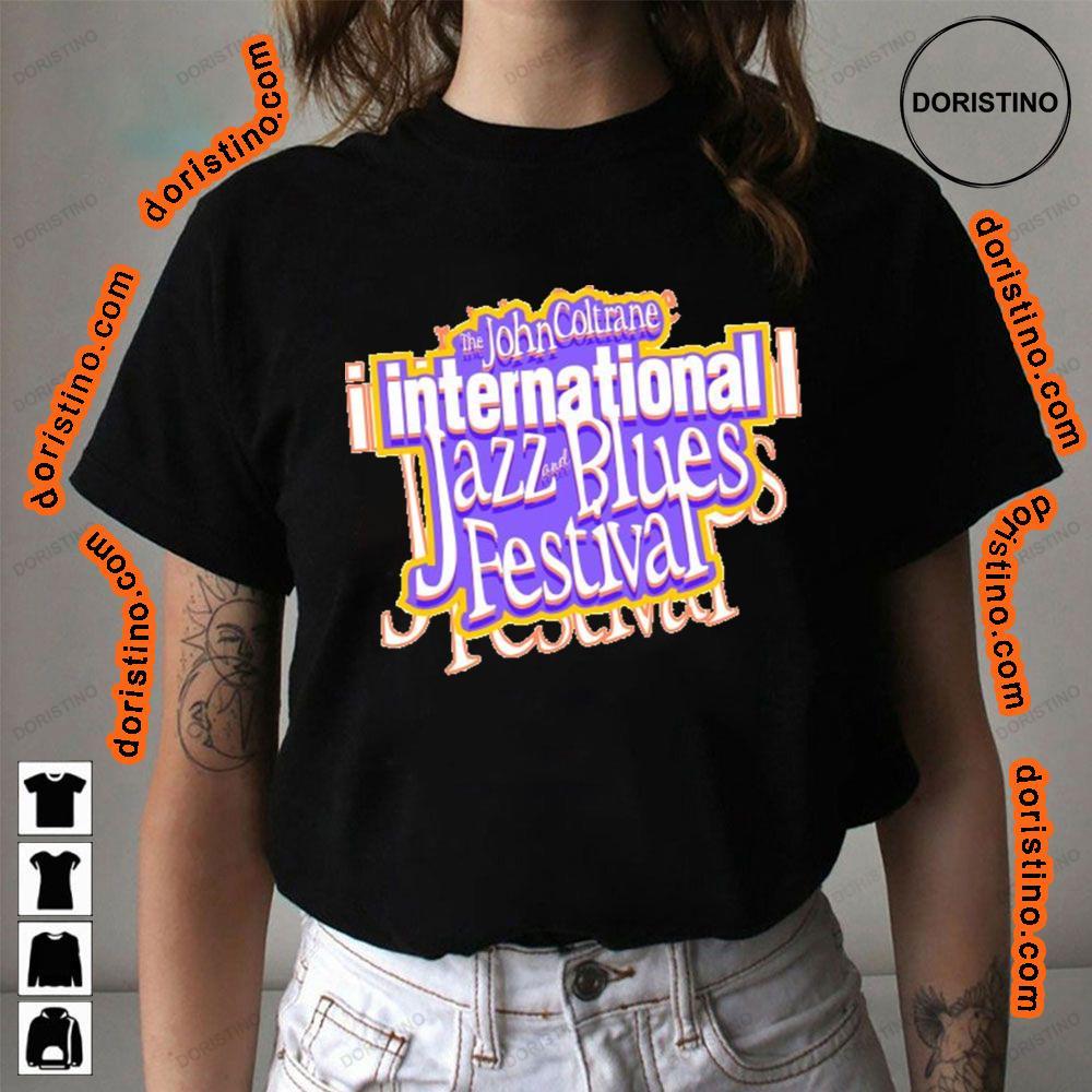 John Coltrane Jazz Blues Fest 2024 Logo Tshirt